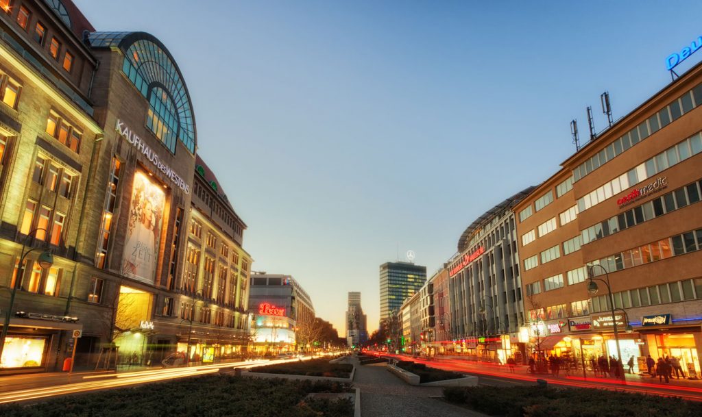 Berliner City West, Kurfürstendamm und KaDeWe